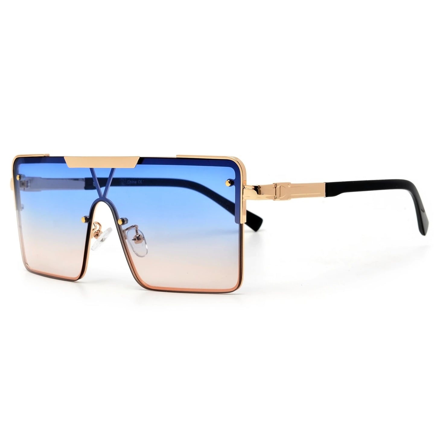 “Well Paid” Rimless Sunglasses